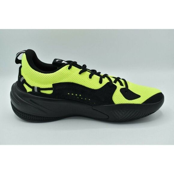 Puma Mens Size 11 RS Dreamer Safety Yellow Puma Black Basketball Shoes Sneakers main image 7